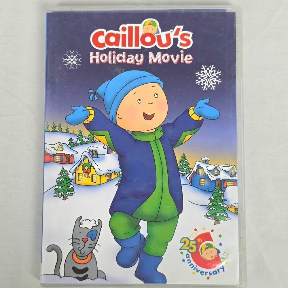 Caillou’s Holiday Movie DVD 25th Anniversary Edition